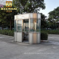 Outdoor Stainless Steel Portable Prefab Sentry Box for Security Guard